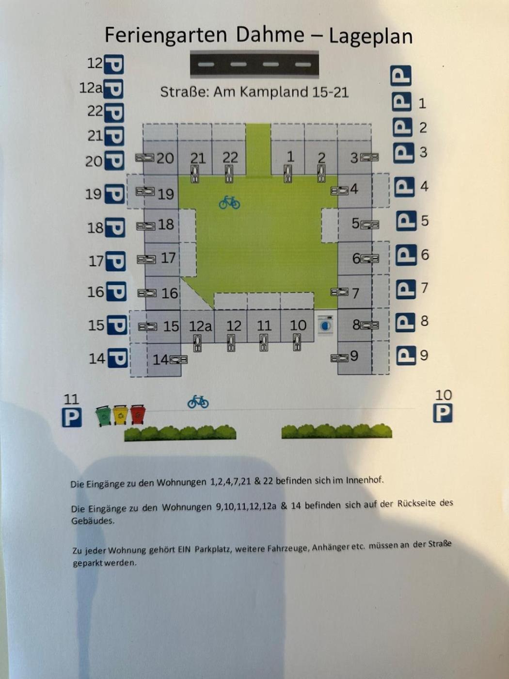 Feriengarten Dahme W 21 外观 照片